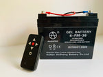 Electric Golf Trolley 12V 33a/h Lead Acid battery with Remote Control